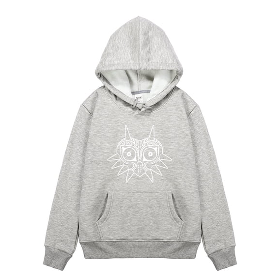 The Legend of Zelda Autumn Winter Youth Student Warm Round Neck Pullover Sweatshirt Fleece Lined Hooded Sweatshirt