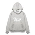 thumbnail image 1 of The Legend of Zelda Autumn Winter Youth Student Warm Round Neck Pullover Sweatshirt Fleece Lined Hooded Sweatshirt, 1 of 7
