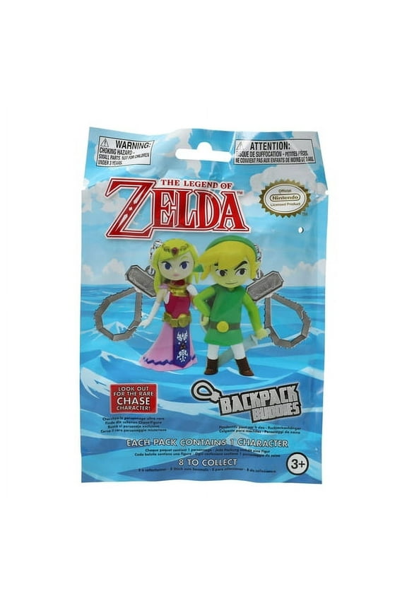 The Legend of Zelda Backpack Buddies Keychain, Blind Bag