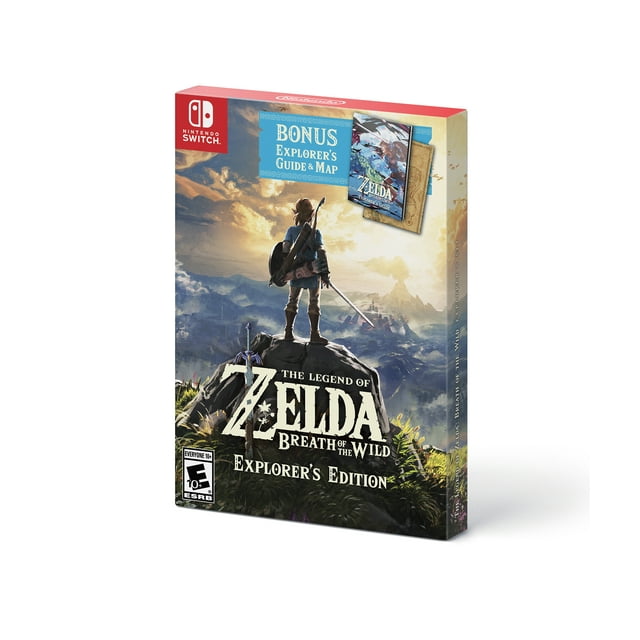 The Legend of Zelda: Breath of the Wild Explorer's Edition, Nintendo, Nintendo Switch, 045496591434