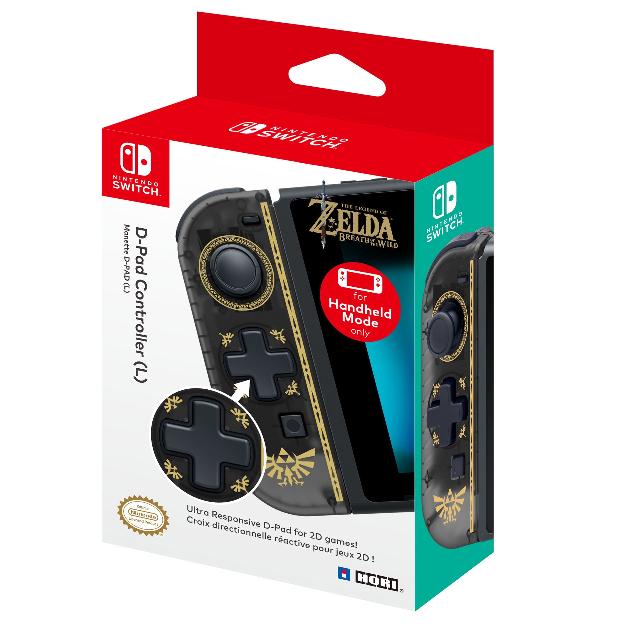 The Legend of Zelda Breath of the Wild Nintendo Switch D-Pad Left