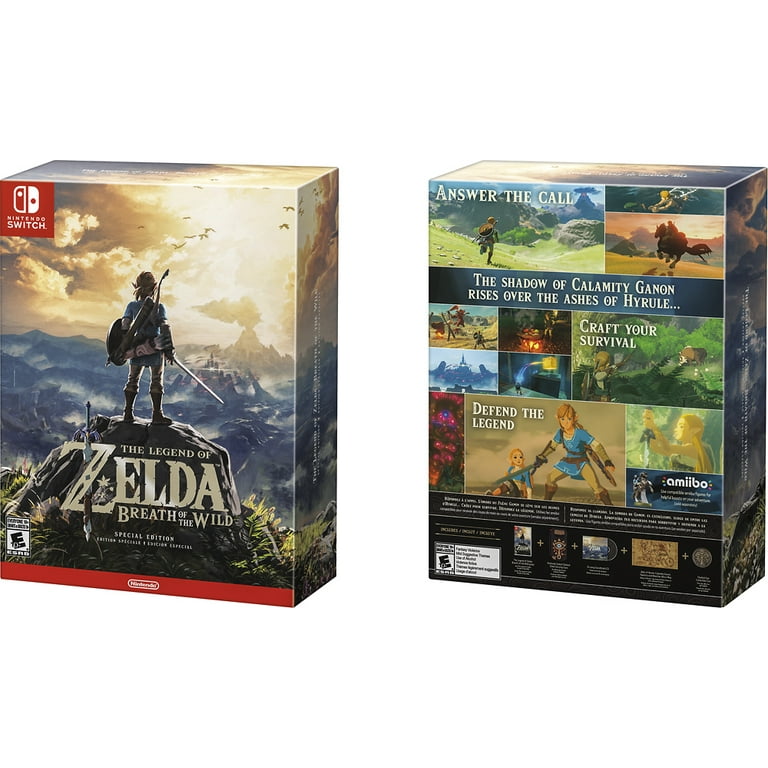 The Legend of Zelda: Breath of the Wild Special Edition, Nintendo, Nintendo  Switch, 045496590369 