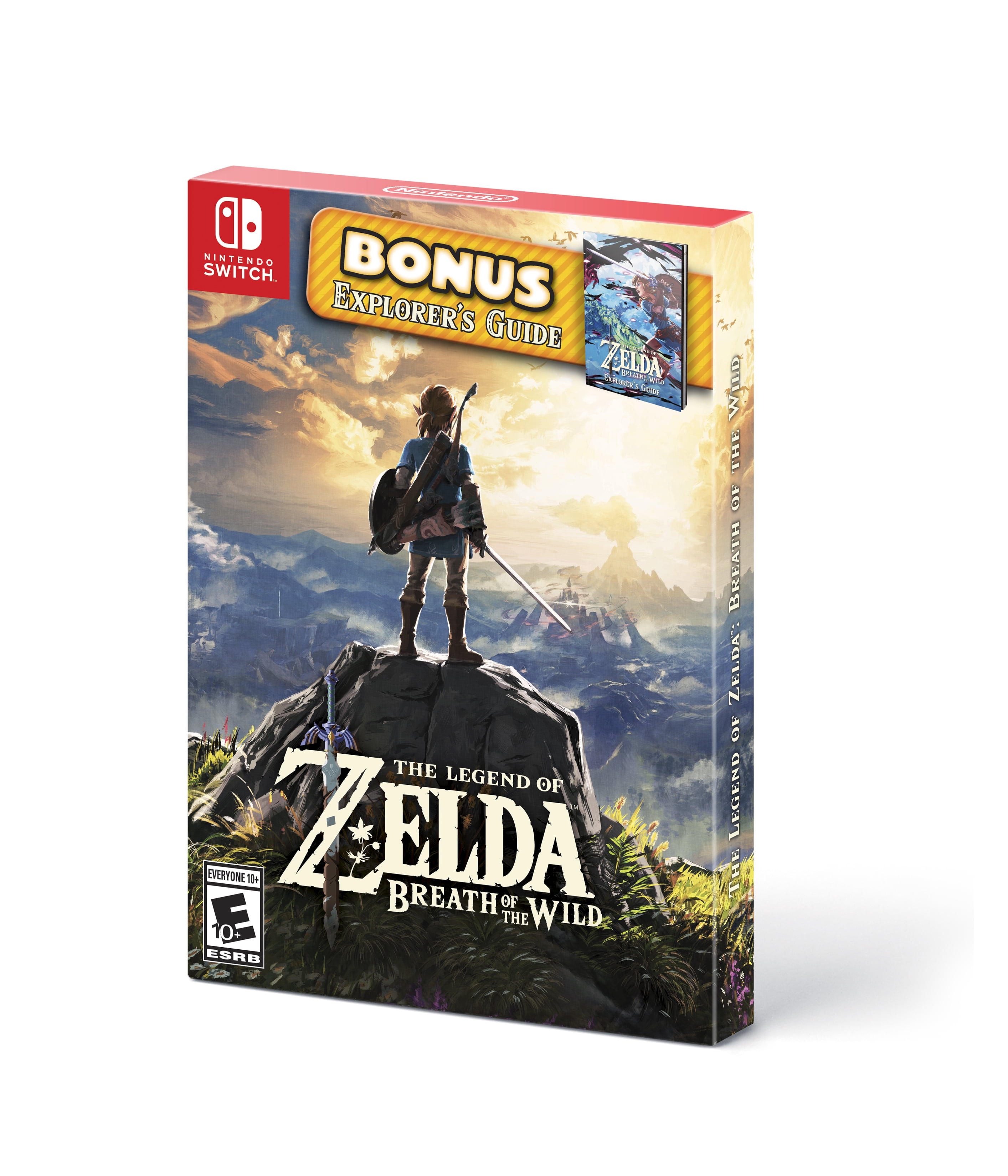 The Legend of Zelda Breath of The Wild Nintendo Switch Game Guide