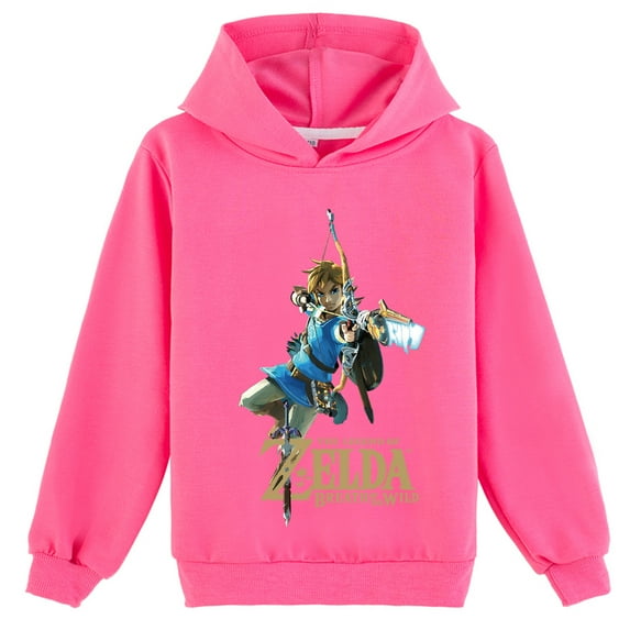 The Legend of Zelda Children's Long Sleeve Hoodies Pullover Kids Girls Cartoon Sweatshirt Hoodie Fashion Clothes