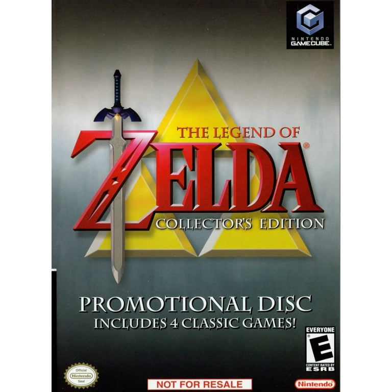 Nintendo Gamecube The Legend of Zelda Collector s Edition Pre Owned Good Great Condition Walmart