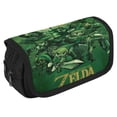 thumbnail image 1 of The Legend of Zelda Double Pencil Cases, Large Capacity Pencil Pouch, Aesthetic Zipper Pencil Box for Office Supplies, 1 of 8