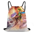 thumbnail image 1 of The Legend of Zelda Drawstring Bag Gym Bag Water Resistant Sackpack Sports Beach Backpack for Men Women, 1 of 7