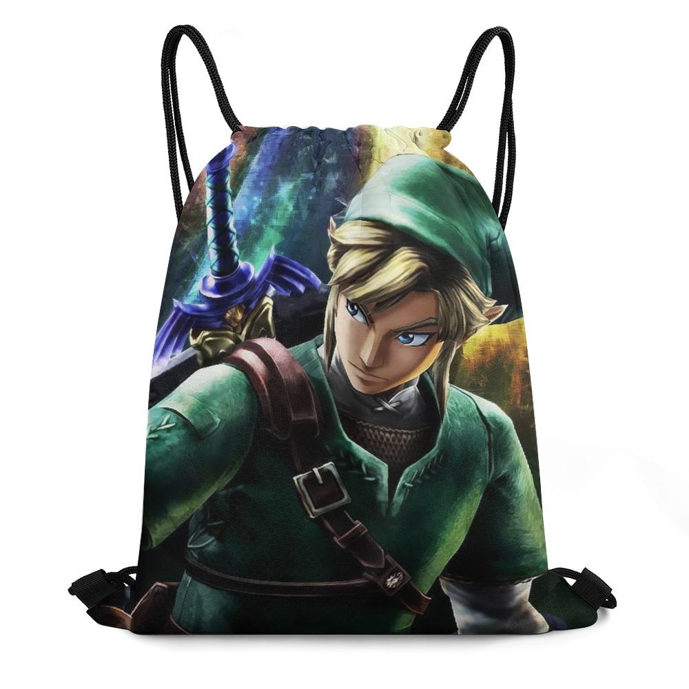 ROUND DRAWSTRING POUCH THE LEGEND OF ZIBA