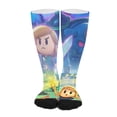 thumbnail image 1 of The Legend of Zelda Echoes of Wisdom Unisex Socks Stockings Fashion Cozy Soft Crew Socks Daily Warm Elastic Calf Stockings For Men And Women, 1 of 7