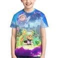 thumbnail image 1 of The Legend of Zelda Game Teen T-Shirt Crewneck Short Sleeve Double-Sided Print Summer Tee Shirts Top For Youth Boys Girls Children X-Large, 1 of 7