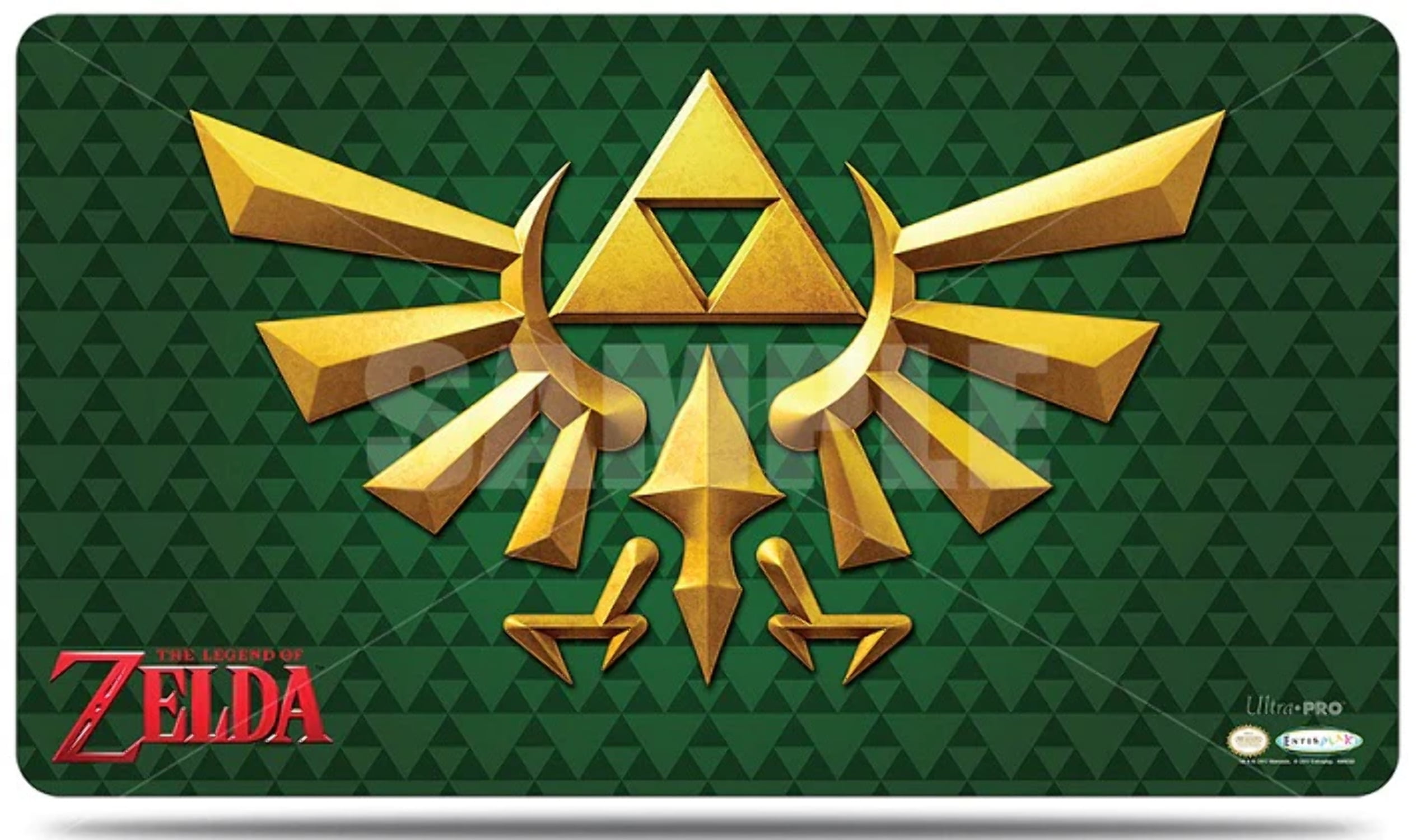 Ultra PRO: Playmat with Tube - The Legend of Zelda (Green Crest