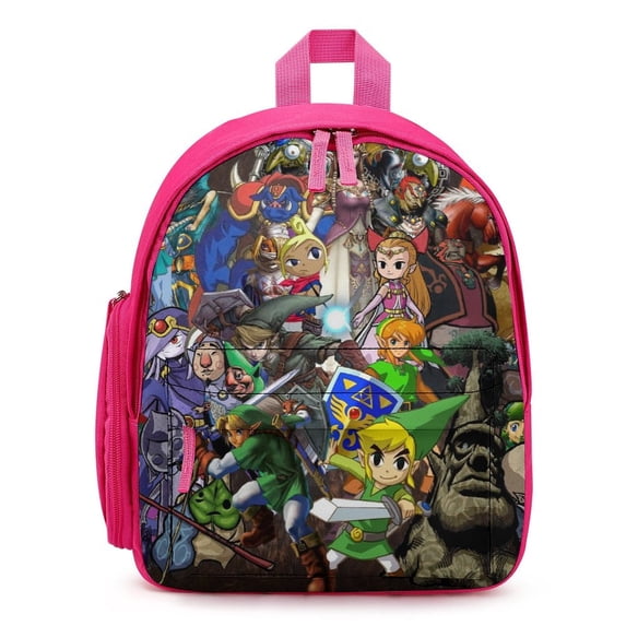 The Legend of Zelda Backpacks Bookbag Casual Daypack for Travel Camping Hiking