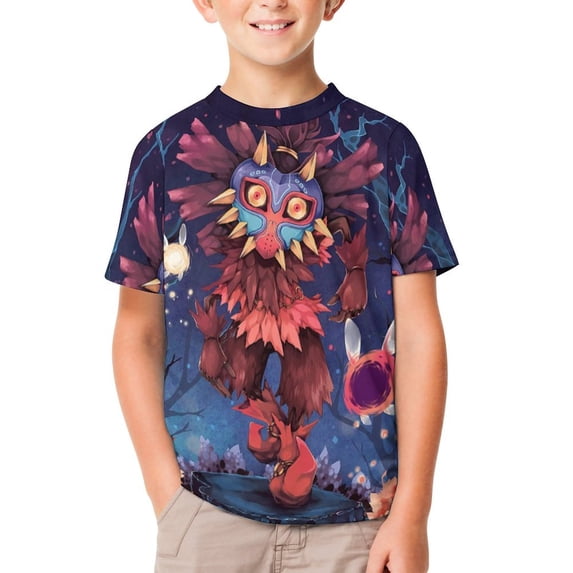 The Legend of Zelda Kid's T-Shirt Short Sleeve T-Shirt Tops Summer Tee Shirt for Boys Girls 150CM