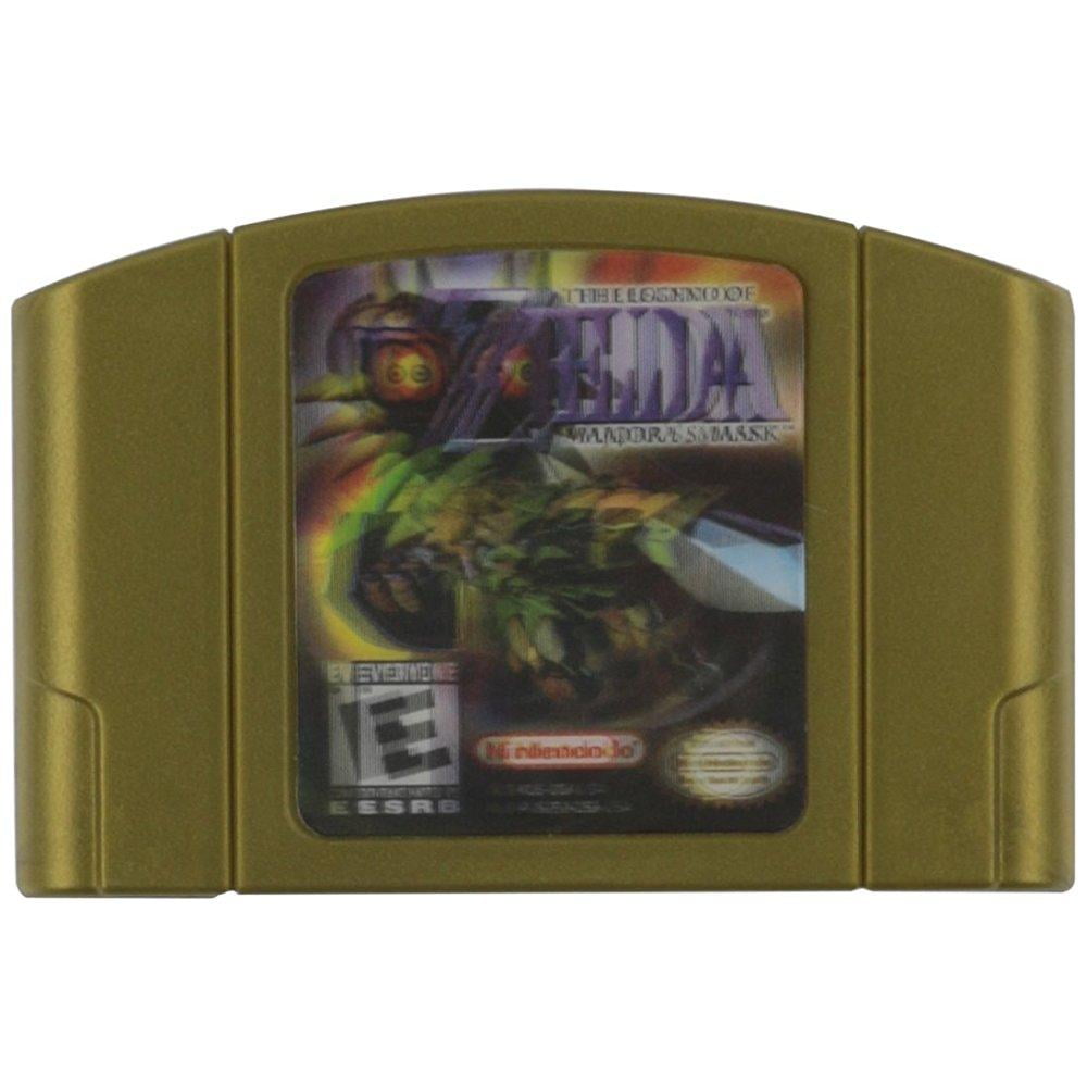 The Legend of Zelda Majora's Mask N64 Nintendo 64 Authentic Gold