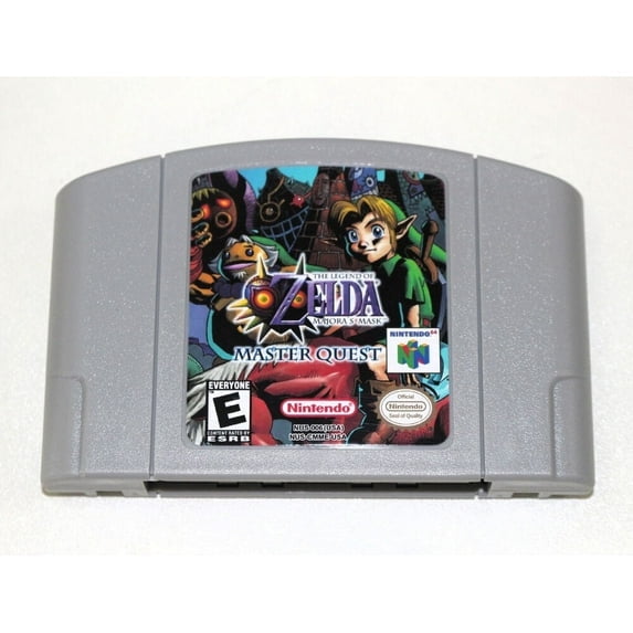 The Legend of Zelda Majora's Mask Master Quest - N64 Game - US Version ...