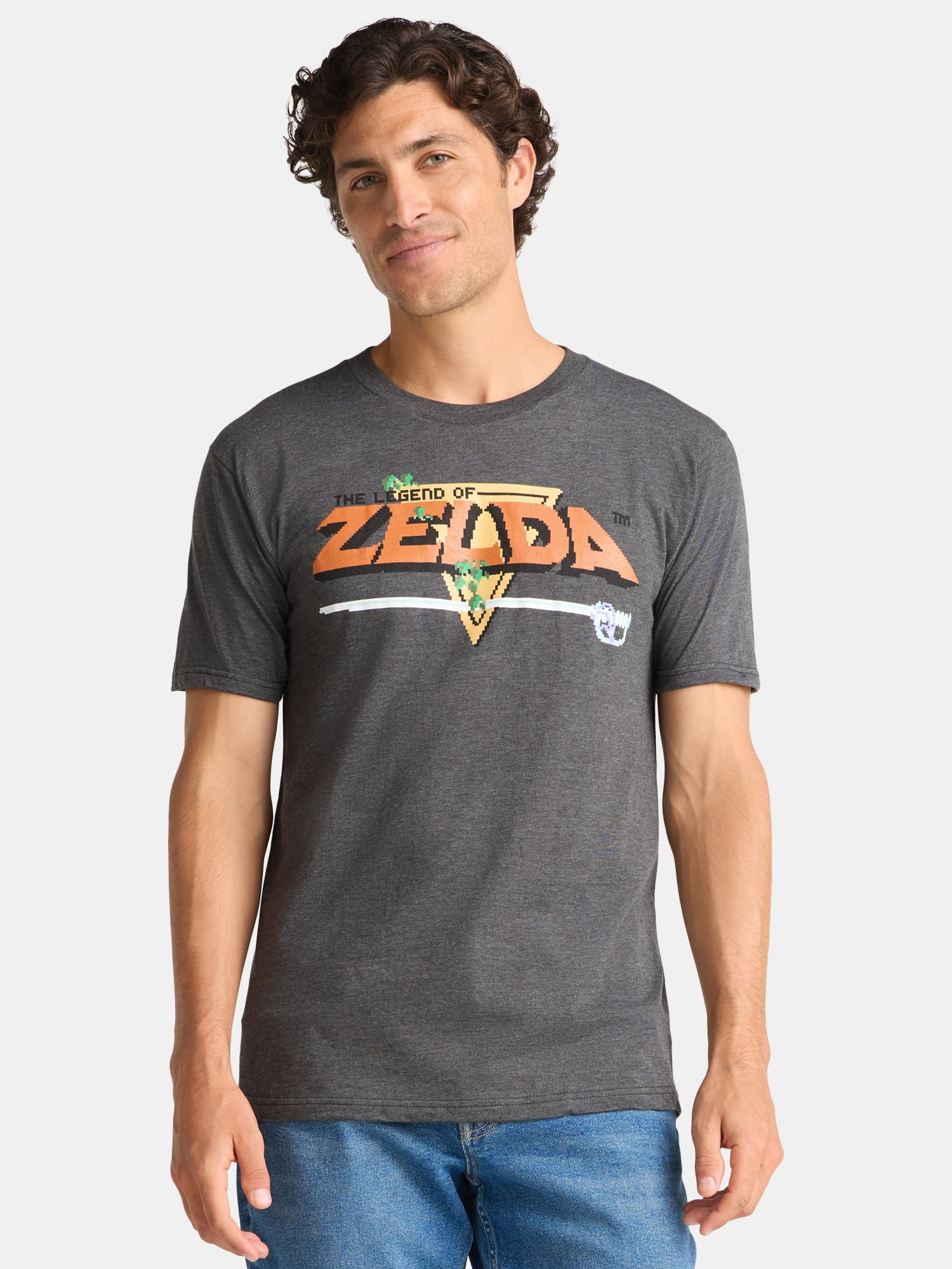 The Legend of Zelda Men's & Big Men's Graphic Cotton T-Shirt, Sizes S-3XL