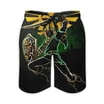 thumbnail image 1 of The Legend of Zelda Men's Shorts Quick Dry 3D Printed Beach Men's Swim Trunks with Pockets Mesh Lining Bathing Beachwear XS, 1 of 8