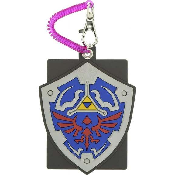 The Legend of Zelda Miscellaneous Goods Series The Legend of Zelda Rubber Pass Case (Hylian Shield) Height 11cm