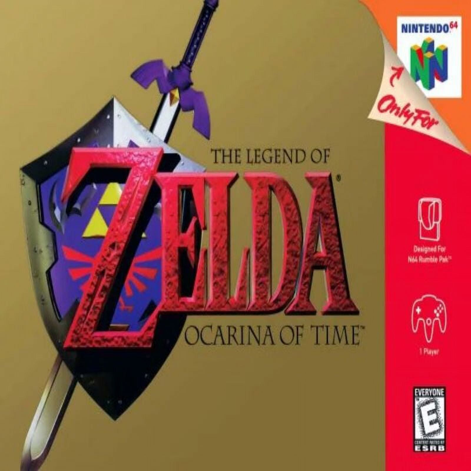 The Legend of Zelda: Ocarina Of Time do Nintendo 64 é o MELHOR