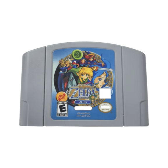 The Legend of Zelda Oracle of Ages GBA Enhanced Games Cartridge for N64 Console US Version