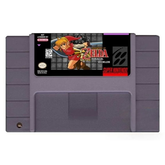 The Legend of Zelda: Parallel Worlds Version, USA Cartridge Compatible for SNES Console