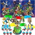 thumbnail image 1 of The Legend of Zelda Party Decorations Decor Supplies Honeycomb Centerpieces Table Toppers Cake Toppers for Birthday Photo Props, 1 of 5