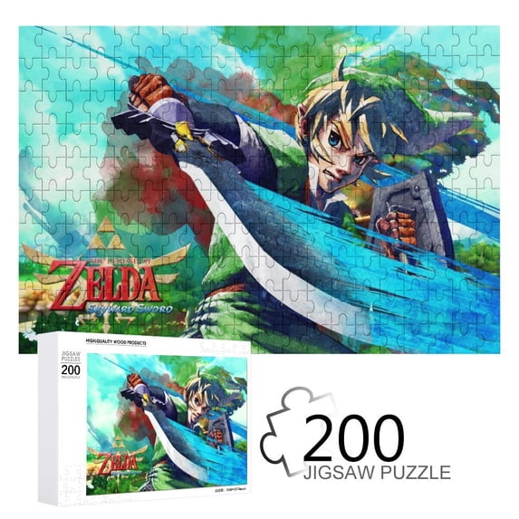 The Legend of Zelda Puzzle - 200 PCS Jigsaw Puzzle