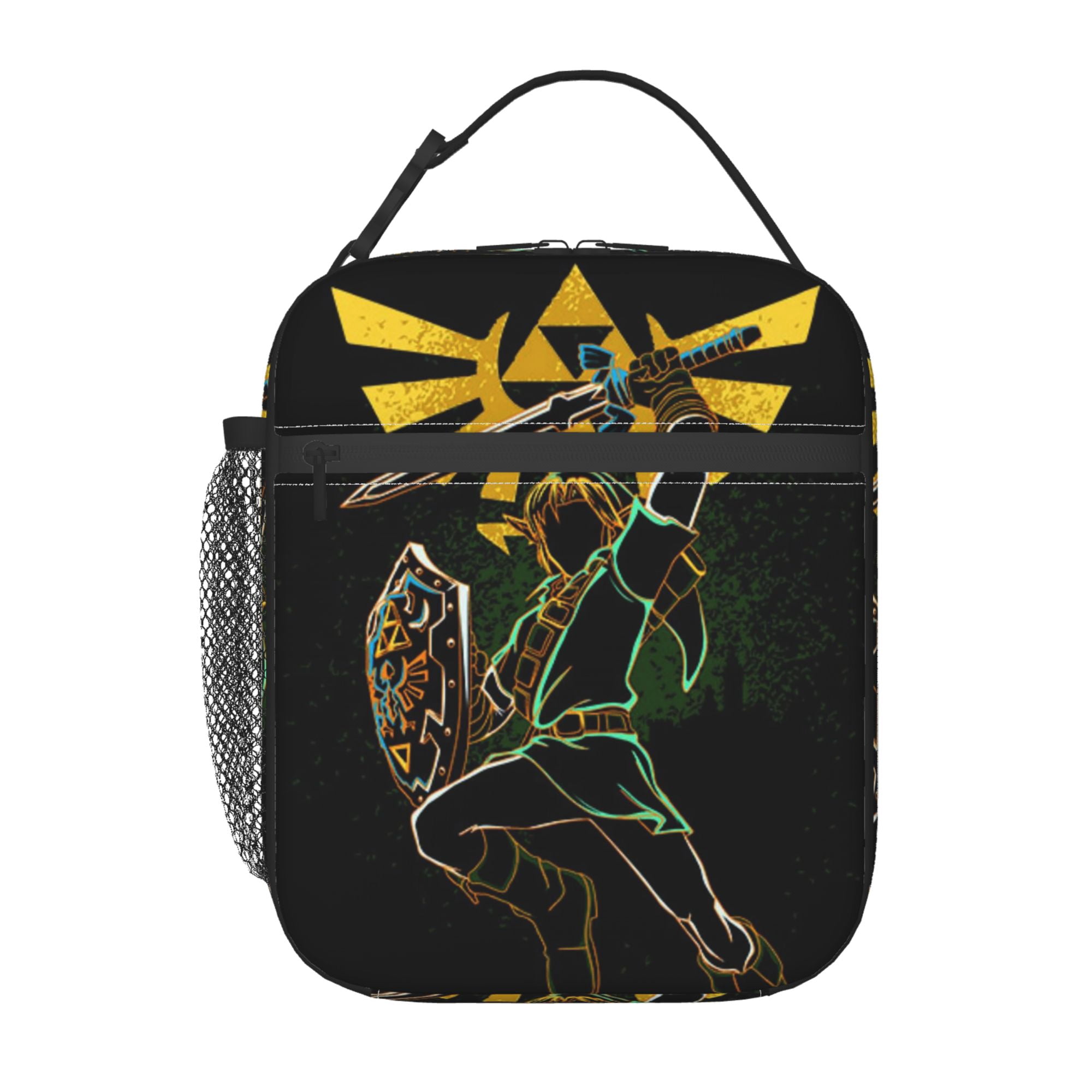 The Legend of Zelda Reusable Lunch Bag Portable Insulated Lunch Box Tote Bag Cooler Office Work Picnic