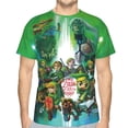 thumbnail image 1 of The Legend of Zelda T Shirt 3D Printed Crewneck Graphic Short Sleeve Tees for Mens, 1 of 5