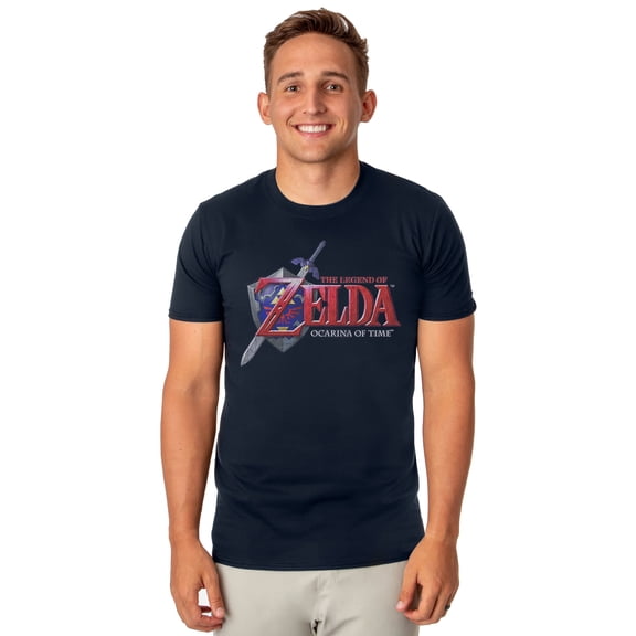 The Legend of Zelda T-Shirt Men's Ocarina of Time Adult Short Sleeve Tee