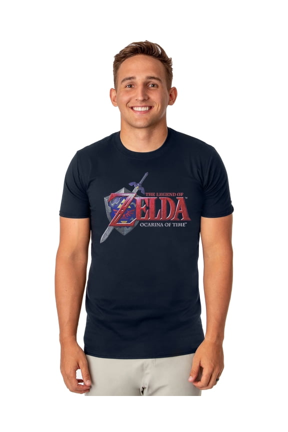 The Legend of Zelda T-Shirt Men's Ocarina of Time Adult Short Sleeve Tee