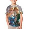 thumbnail image 1 of The Legend of Zelda T-Shirts for Boys Girls, Kids 3D Print Short Sleeve, Unisex Crew Neck Tee Shirts for Youth, 1 of 9