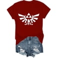 thumbnail image 1 of The Legend of Zelda Tears Of The Kingdom Hyrule Badge T-Shirt, Zelda tshirt, Legend of Zelda TShirt, Legend of Zelda Shirt, 1 of 7