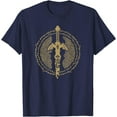 thumbnail image 1 of The Legend of Zelda Tears Of The Kingdom Master Sword Logo DTG Print Unisex T-Shirt, 1 of 5