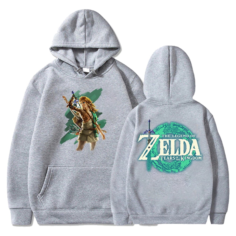 CNSTORE The Legend of Zelda Tears of the Kingdom Merch Men t-shirt with  Hoodie Short Sleeve Pullover Round Neck Costume Unisex Top 