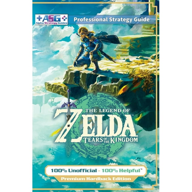 The Legend of Zelda Tears of the Kingdom Strategy Guide Book (Full Color Premium Hardback