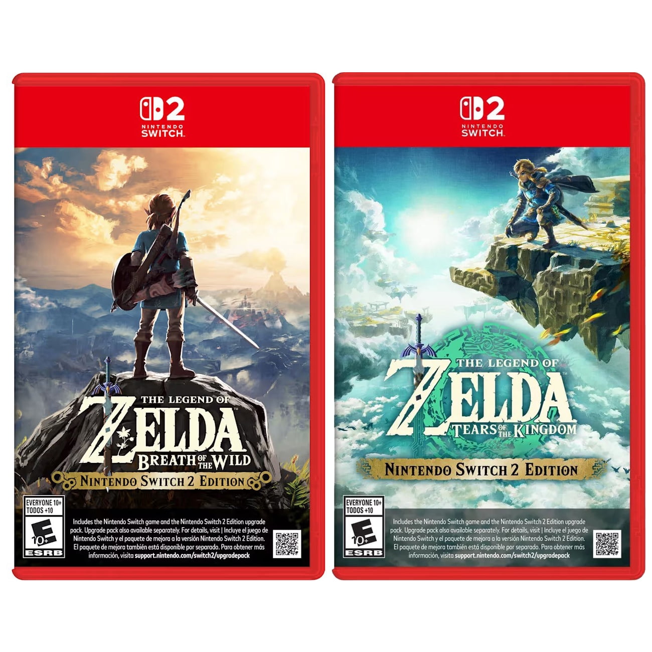 The Legend of Zelda: Tears of the Kingdom and Breath of the Wild