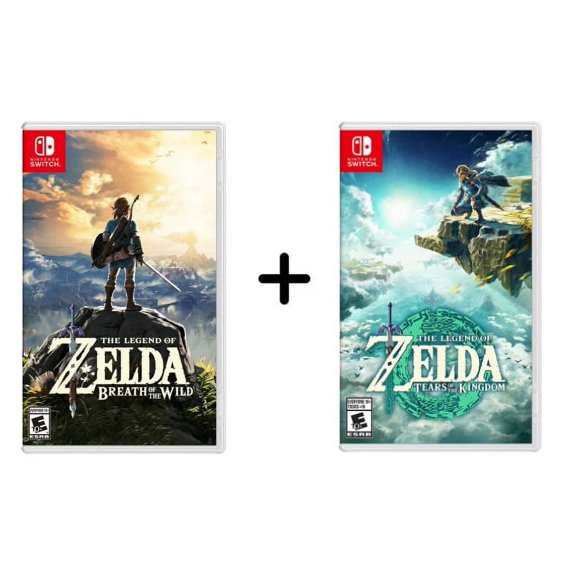 Zelda: Breath of The Wild + Zelda: Tears of The Kingdom Bundle
