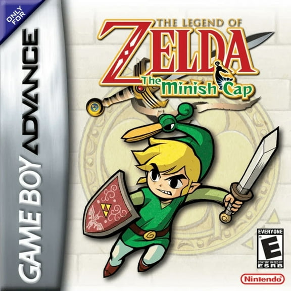 The Legend of Zelda: The Minish Cap - Game Boy Advance - Game Cartridge