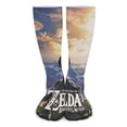 thumbnail image 1 of The Legend of Zelda Thick Stockings Casual Socks Breathable Socks Long Tube Socks 15.7 Inch, 1 of 8