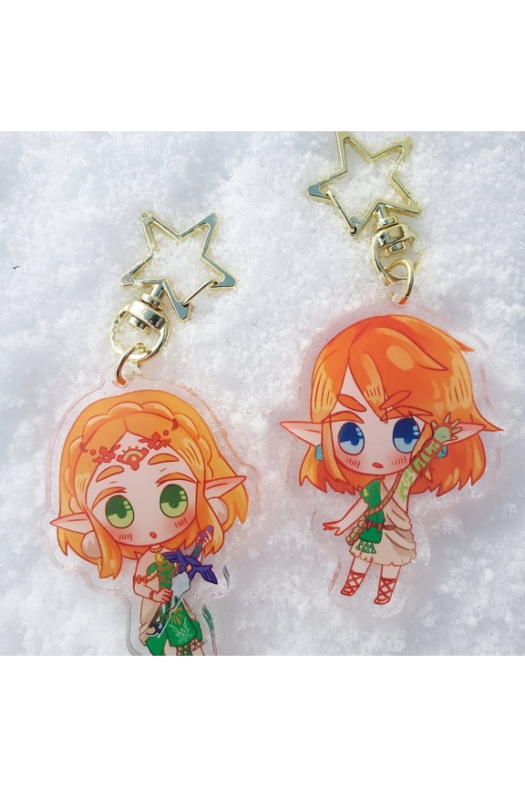 The Legend of Zelda Totk | Double-Sided 2.5 Acrylic Keychains" (1 keychain)
