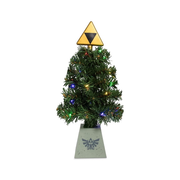 The Legend of Zelda Triforce LED USB-Powered Light-Up Desktop Holiday Tree