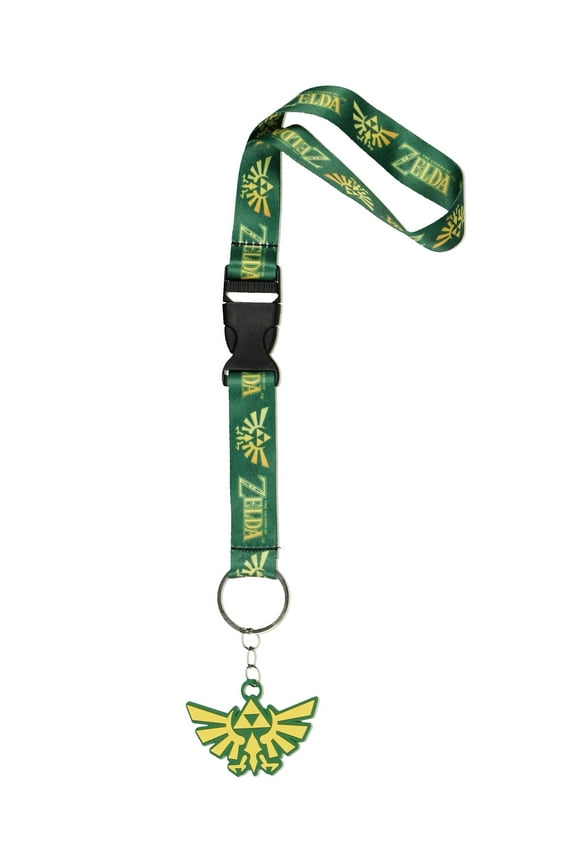 The Legend of Zelda Triforce Wristlet Strap Lanyard For Keys and Wallets | Hand and Wrist Lanyard Strap Keychain For Men Women