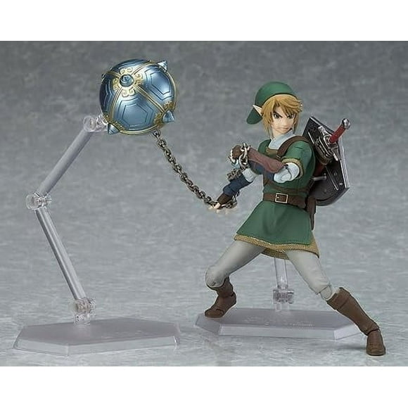 The Legend of Zelda Twilight Princess Link (Deluxe Version) Figma 5 inches Action Figure, 180 months to 1188 months