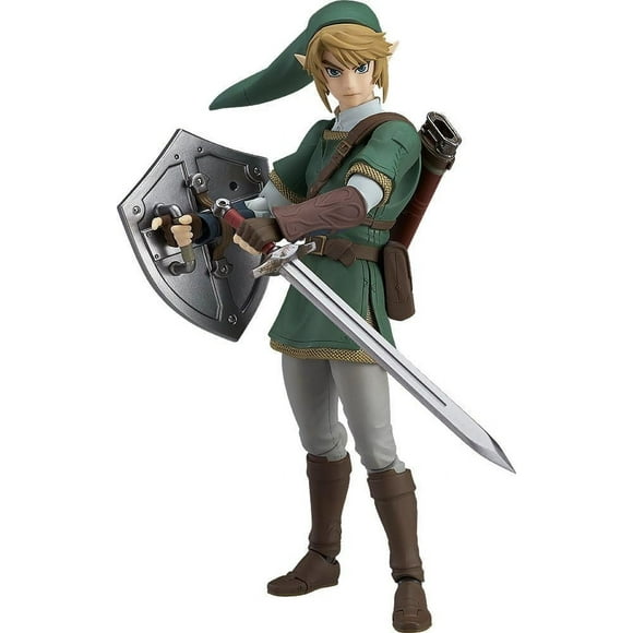 The Legend of Zelda Twilight Princess Link (Deluxe Version) Figma 7" ScaleAction Figure, 180 months to 1188 months