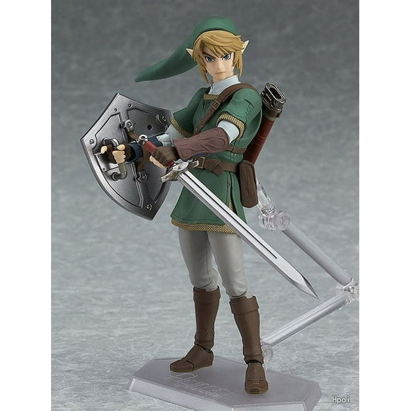 The Legend of Zelda Twilight Princess Link (Deluxe Version) Figma 7" ScaleAction Figure168-1