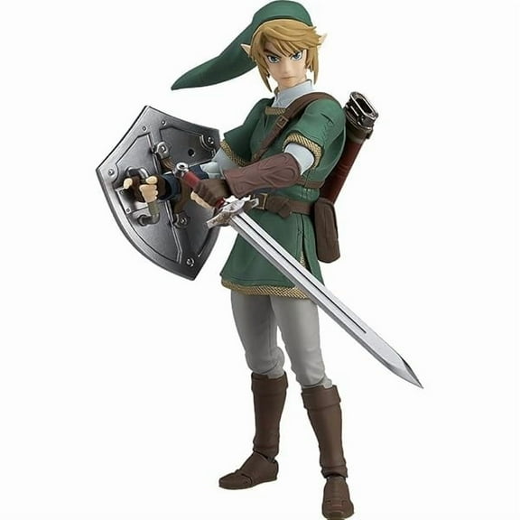 The Legend of Zelda Twilight Princess Link (Deluxe Version) Figma 7" ScaleAction Figure, 180 months to 1188 months168-1