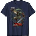 thumbnail image 1 of The Legend of Zelda Twilight Princess Link Hyrule Hero DTG Print Unisex T-Shirt, 1 of 5