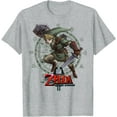 thumbnail image 1 of The Legend of Zelda Twilight Princess Link Hyrule Hero DTG Print Unisex T-Shirt, 1 of 5