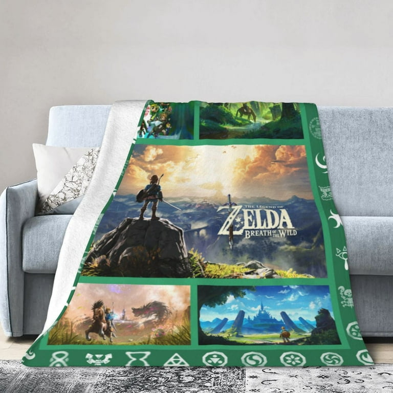 Zelda fleece blanket hot sale